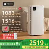 树新风空气净化器除甲醛猫毛TVOC异味除菌除过敏认证家用大空间全效净化器T3【家电国家补贴】
