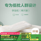 博洋（BEYOND）博洋家纺全棉枕头可水洗枕芯纯棉软枕学生低枕(单只装)40*60cm
