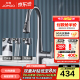 九牧（JOMOO）厨房水龙头厨房抽拉式水龙头洗菜盆洗碗盆厨卫龙头水槽冷热水龙头 【枪灰-升级无极卡停】33098