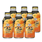 百佳（POKKA） 橙汁果汁饮料 日本原装进口 含果肉粒橙子汁 果味饮品小瓶儿童 橙子味 400mL*6瓶
