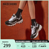 斯凯奇（Skechers）母亲节礼物女鞋夏季厚底老爹鞋透气熊猫鞋软底休闲运动鞋11959