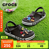crocs卡骆驰贝雅卡骆班|205089 黑色/白色-066 41/42(260mm) 
