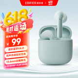漫步者（EDIFIER）【新品上市】X1 Evo 真无线蓝牙耳机 蓝牙6.0 AI翻译 适用苹果华为小米OPPO手机 青绿