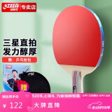 红双喜DHS三星直拍双面反胶乒乓球拍3星单拍成品兵兵拍H3006