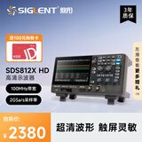 鼎阳（SIGLENT）SDS812X HD示波器 12-bit分辨率 100M 2通道 2G采样