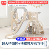 方熊室内滑滑梯儿童玩具家用秋千组合多功能游乐园男女孩宝宝生日礼物