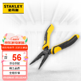 史丹利（STANLEY）黑金系列尖嘴钳8”多功能尖嘴钳家用尖口钳尖头钳STHT0-74364