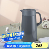 虎牌（TIGER）保温壶 304不锈钢时尚保温壶PWO-A16C-HD 深灰色 1.6L