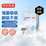 京东京造婴儿拉拉裤 全包臀纸尿裤尿不湿 Cloud系列XXXL50片(18kg以上)