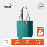 Bellroy澳洲 City Tote 10L 春季新款乐游托特包可折叠便携购物袋单肩包 松石绿 10L