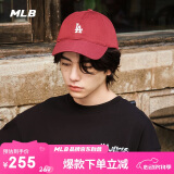 MLB棒球帽男女【女明星虞书欣同款】鸭舌帽软顶3ACP7701N-07WIS