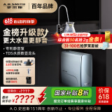 史密斯（A.O.SMITH）佳尼特净水器蓝鲸3000家用厨下式直饮净水机反渗透净饮机TDS双数显1200G CR3000AB1 国家补贴