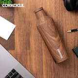 CORKCICLE.酷革高颜值保温杯男女士大容量车载不锈钢保冷水杯木时代475ml
