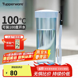 特百惠（Tupperware）莹彩430ML塑料杯男女士学生夏季运动水杯子户外便携大容量 冰水蓝