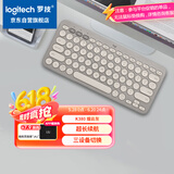 罗技（Logitech）时尚系列 K380 键盘 蓝牙办公键盘 无线键盘 女友 便携超薄键盘 笔记本键盘 烟云灰