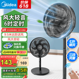 美的（Midea）电风扇落地扇家用大风量 远距强风电扇 立式轻音节能可定时降温 【升级遥控】易拆洗30ADR