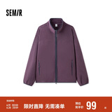 森马（Semir）夹克男冬抗静电外套摇粒绒情侣上衣109724108203