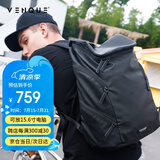 VENQUE范克双肩包男大容量轻便户外旅行背包女通勤商务电脑包大学生书包
