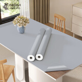 墨斗鱼桌面贴纸60*300cm银河灰贴纸柜子家具翻新贴旧衣柜改色膜肤感墙纸