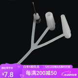 洛克兄弟（ROCKBROS） 自行车打气筒气针美法嘴转换接头多功能便携式篮球气球床垫充气转换嘴配件 三合一转换嘴
