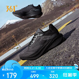 361°运动鞋男鞋夏季爆沫4网面透气休闲厚底缓震跑步鞋子男672432240-4