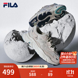 FILA斐乐女鞋跑步鞋情侣同款老爹鞋MARS火星鞋男鞋休闲运动鞋 【女款】奶白/木薯粉-GT 38