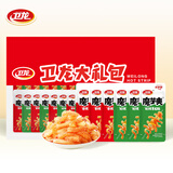 卫龙魔芋爽辣条休闲小零食混合装素毛肚魔芋爽大礼包830g便携约45包