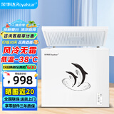 荣事达（Royalstar）冰柜商用大容量全冷冻卧式冰柜家用冷藏冷冻两用冷柜双温商用大冰柜冷冻柜展示柜 228L单温【风冷无霜 一级能效】-38度超低温