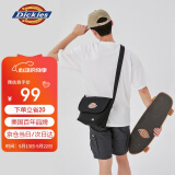 Dickies斜挎包男士DK通勤邮差包大容量挎包女休闲单肩包多功能学生帆布包