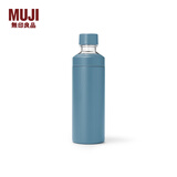 无印良品（MUJI）不锈钢 可装碳酸饮料 保冷水杯 保温杯子大容量 蓝色 700ml