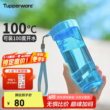 特百惠（Tupperware）莹彩430ML男女士学生夏季大容量运动塑料水杯子父亲节礼物 晴天蓝