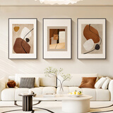 好久不见时来运转客厅装饰画现代简约轻奢高级感沙发背景墙挂画抽象壁画