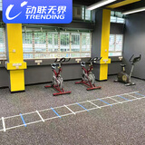 动联无界健身房减震垫橡胶垫家用哑铃垫吸音互拼锁扣款杠铃抗砸力量区地砖