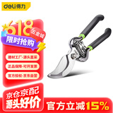 得力（deli）修枝剪刀花枝剪果树园林园艺剪省力修树枝花艺剪 8英寸 DL2778