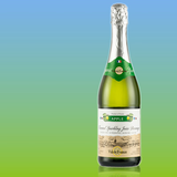 沃迪安（VAL DE RANCE）无醇起泡酒0度无酒精香槟苹果酒法国进口有机认证女士气泡酒礼盒 青苹果单支装750ml*1