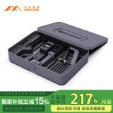 吉米家居家用多功能维修工具箱 清洁刷木工锯迷你锯五金工具套装 X1-G