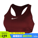 耐克女子运动内衣AS W NK SWSH MED SPT BRA运动服DX6822-619 XL 