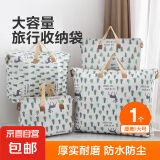 【出游必备】大容量出差出游行李袋卡通手提收纳袋防潮搬家打包袋 麋鹿 40L