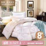 雅鹿·自由自在A类被子被芯加厚春秋空调棉被8斤200*230cm羽翼