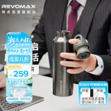 REVOMAX锐虎保温杯男士高档316不锈钢食品级水杯送礼物实用杯子-摩天灰