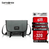 新秀丽（Samsonite）单肩斜挎包休闲包旅行包时尚潮男NR8*25002灰色