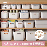 懒角落杂物桌面收纳盒子化妆品玩具收纳筐箱厨房储物橱柜整理篮小号2个