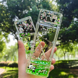 JIANTIAN沙漏摆件桌面文创饰品熊猫油滴计时器解压情绪伴手礼送友礼物