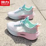 回力女鞋运动鞋女网面透气2026新款夏季轻便软底鞋子女薄款跑步鞋 白绿粉【网面款】 37 (235mm)