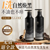儒意（RUYI）何首乌黑发洗发水500g 黑灵芝柔顺亮泽控油蓬松植萃滋润养护发