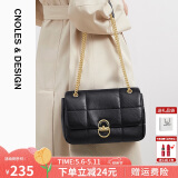 蔻一（Cnoles）斜挎包女士大容量百搭菱格小方包女包包母亲节礼物送妈妈实用