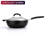圈圈锅（CIRCULON）多功能家用不粘锅炒锅轻油无油烟带玻璃盖 电磁炉明火通用 26cm 26cm多用锅/配盖 26cm