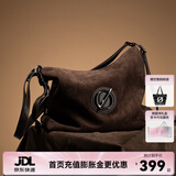 JellyToyboy包包女包JTB漫游包春夏新款小众斜挎单肩包通勤托特包 深咖色