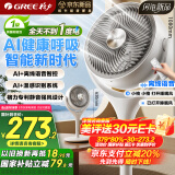 格力（GREE）【织风者AI+】一级能效直流变频轻音空气循环扇家用语音遥控电风扇香薰双重净化抑菌落地扇