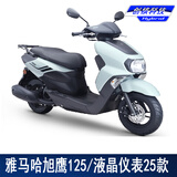 雅马哈摩托车旭鹰125踏板车ZY125T-2A全新外卖美团大空间YAMAHA 雅马哈旭鹰125/畅驭版/云母绿
